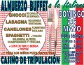 Almuerzo buffet italiano en el Casino de Tripulación de Punta Arenas