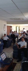 Charla preventiva al personal de la Gobernación Marítima de Iquique