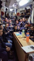 Conferencia prevención de drogas y alcohol a la dotación LM ANGAMOS