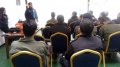 Charla preventiva a la dotación del Grupo Aeronaval Norte.