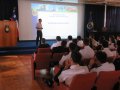 Conferencia sobre beneficios de la Cuota C.A.R. a la Promoción de Guardiamarinas 2018