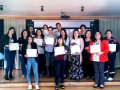 En Puerto Montt se dio término a la capacitación de manicure