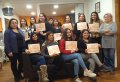 Cónyuges del personal naval recibieron certificación en curso de manicure