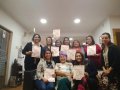 Cónyuges del personal naval recibieron certificación en curso de Peluquería Básica